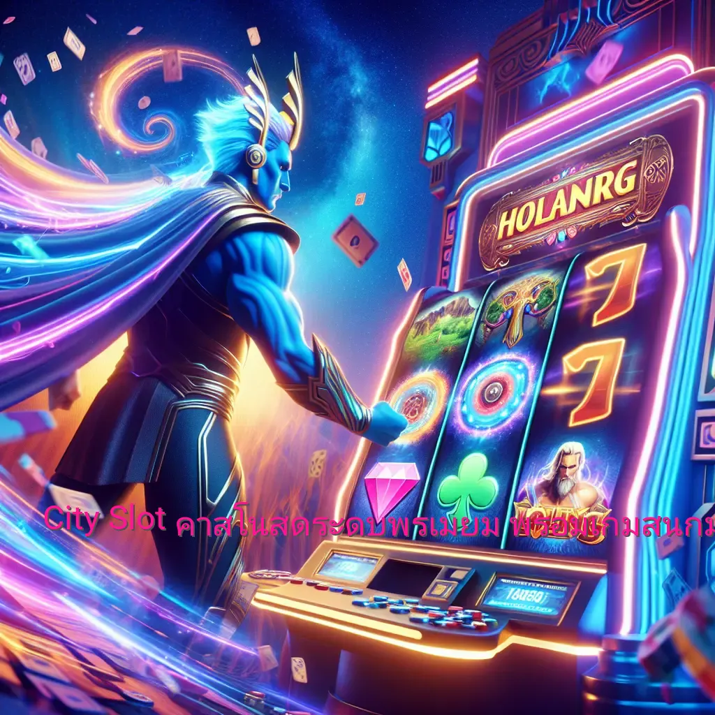 City Slot: คาสิโนสดระดับพรีเมียม พร้อมเกมสนุกมากมาย