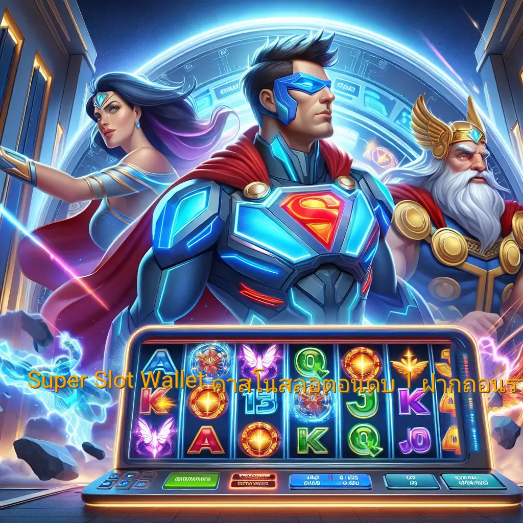 Super Slot Wallet: คาสิโนสล็อตอันดับ 1 ฝาก-ถอนรวดเร็ว