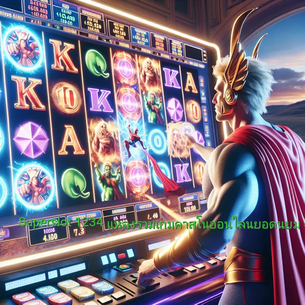 Superslot 1234: แหล่งรวมเกมคาสิโนออนไลน์ยอดนิยม 2023