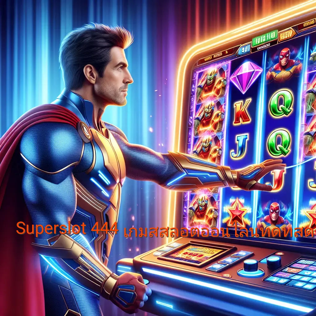 Superslot 444: เกมส์สล็อตออนไลน์ที่ดีที่สุดในไทย