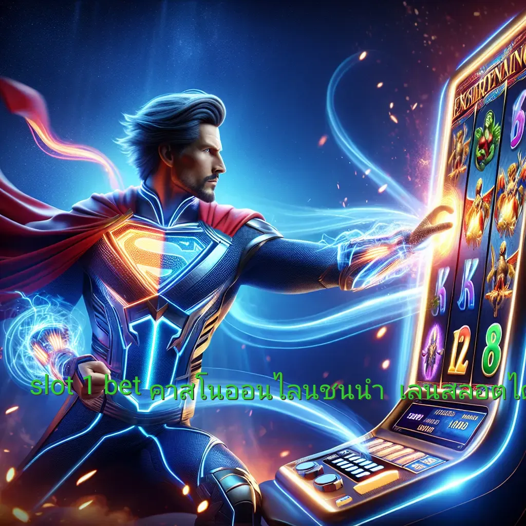 slot 1 bet: คาสิโนออนไลน์ชั้นนำ เล่นสล็อตได้ทุกวัน